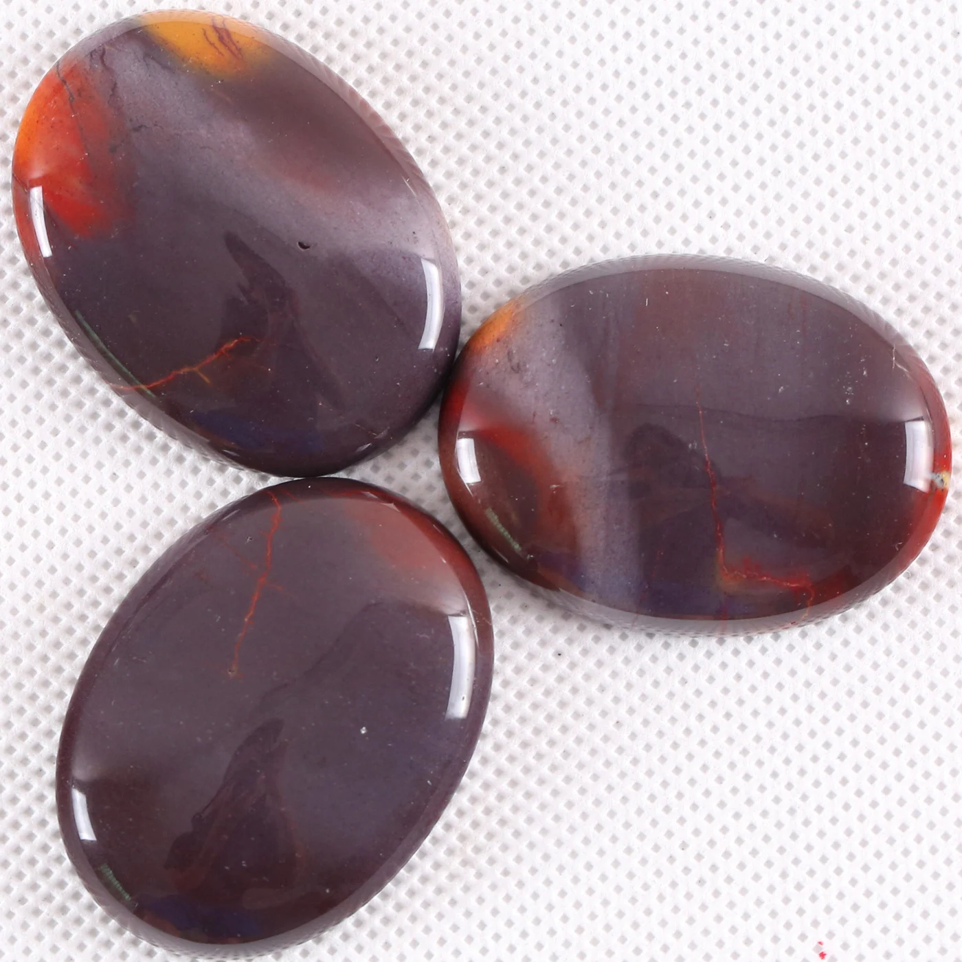 Кольцо-Кабошон из натурального камня 30x40 мм 1 шт.