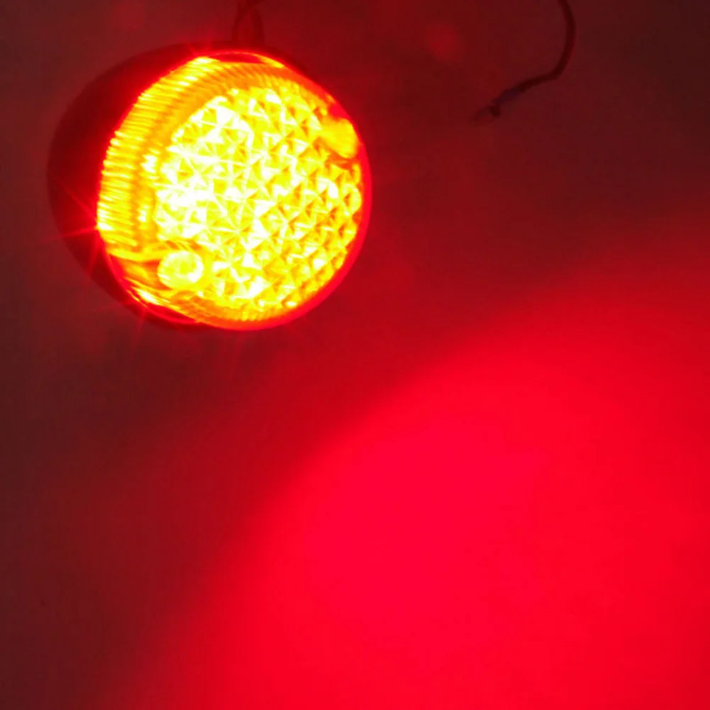 3 провода алюминиевый сплав 84*49 мм 38 задний фонарь черный корпус мотоцикла для Harley