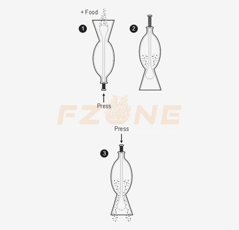 Стеклянная фидерная подставка для аквариума|Кормушки| |