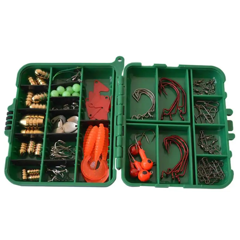 132 шт. многофункциональная практичная прочная коробка для рыболовных снастей