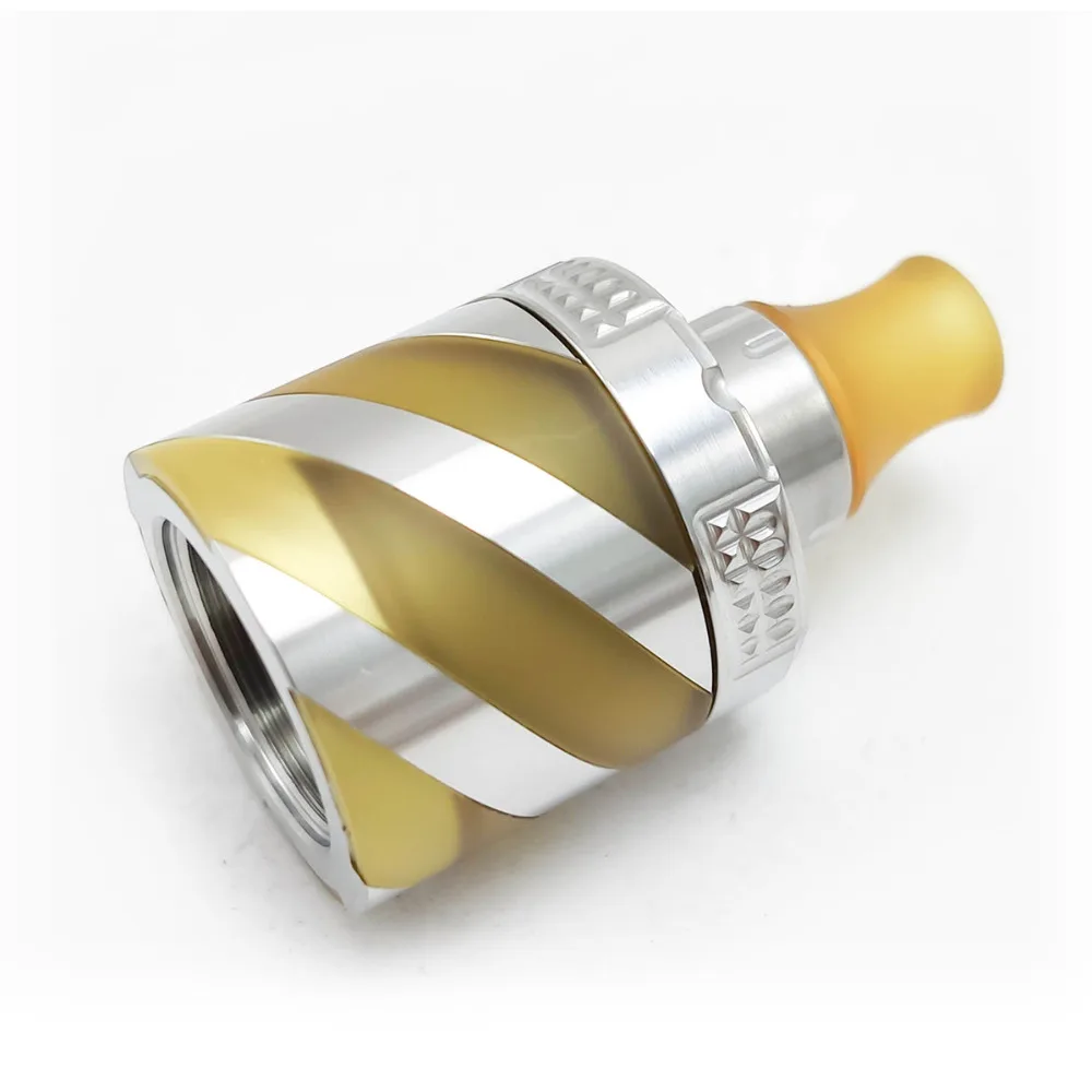 Испаритель Volcanee Coppervape Spica Helix Style RTA короткий бак 2 мл емкость SS316 Ultem PEI для Pro MTL eCig