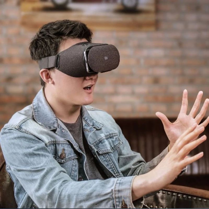 Оригинальные Xiaomi Mi VR Play 2 3D очки виртуальной реальности для 4 7-5 5 смартфонов 1080P |