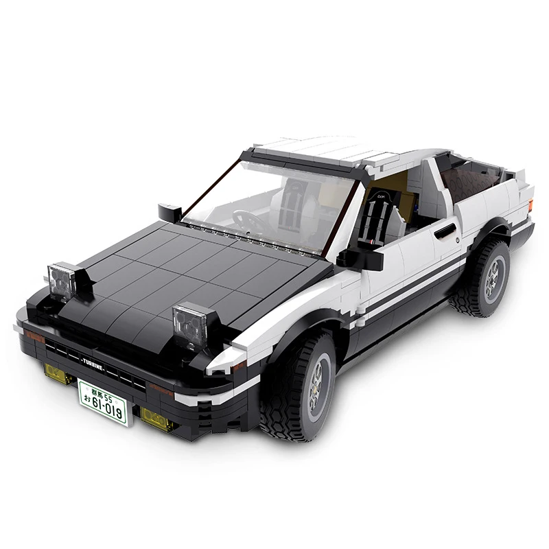 1234 шт. кирпичи Cada RC AE86 комплект гоночных автомобилей модели строительные блоки