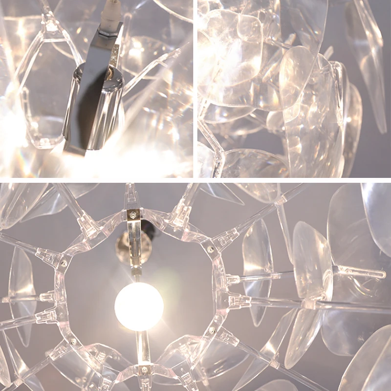 Современная Минималистичная Лазерная люстра креативная индивидуальная