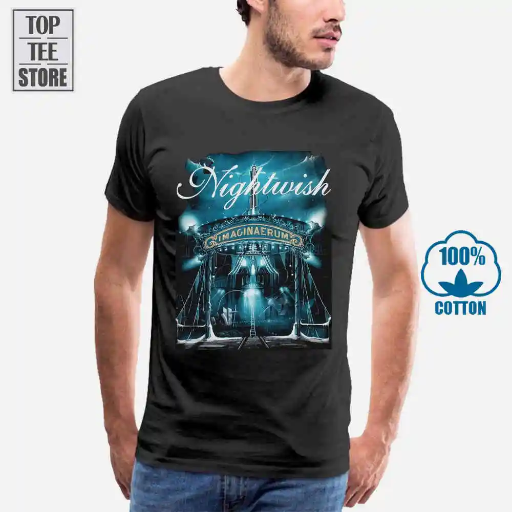 Новая Черная футболка с изображением симфонического металла Epica Xandria Tarja Nightwish