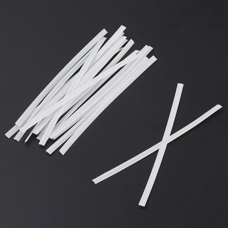 1000 шт. 3 мм полиэтиленовые пластиковые белые фотоленты для моста проволока носа