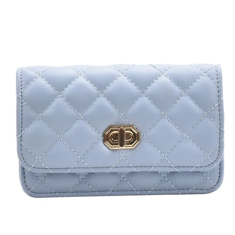 

Pearl Beaded Belt Design Small Shoulder Bag PU Leather Women's Brand Handbag Chain Crossbody Bag 2021 Brand New High Quality