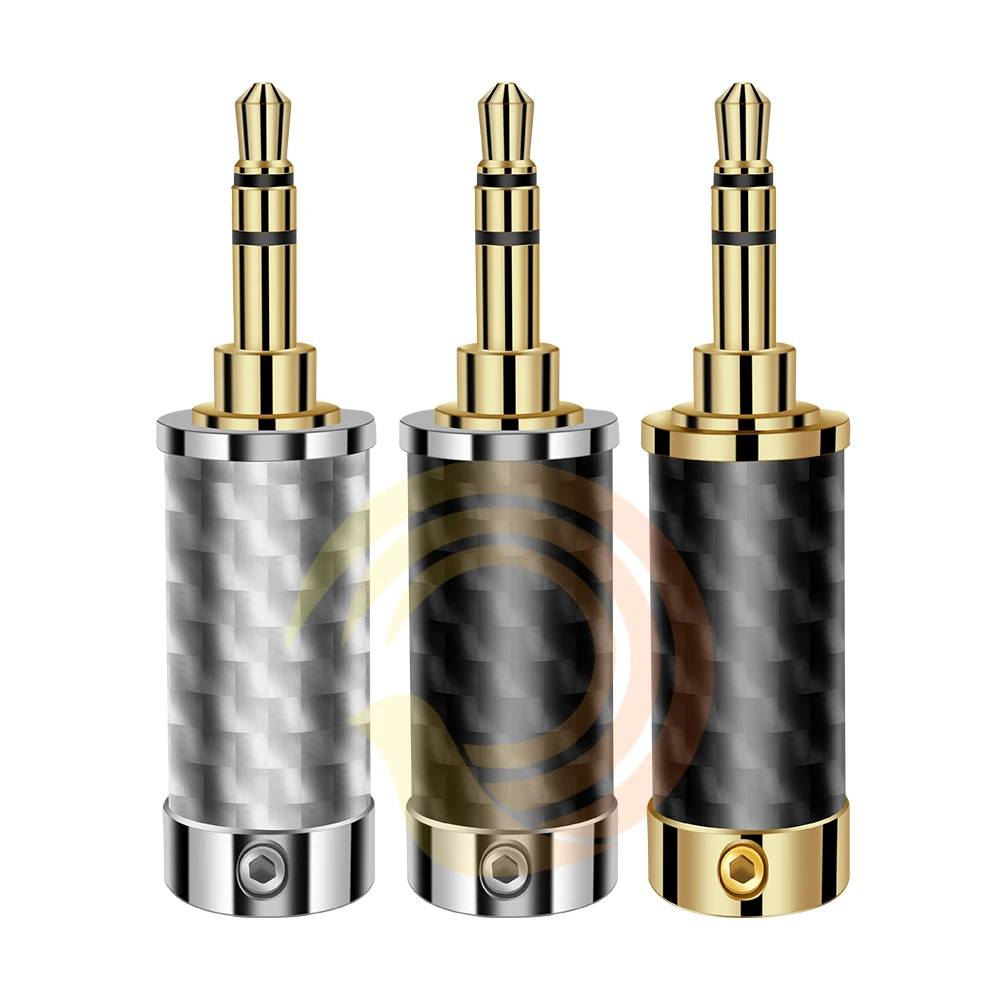 Чехол для наушников QUEYINFANG из углеродного волокна 3 5 мм |