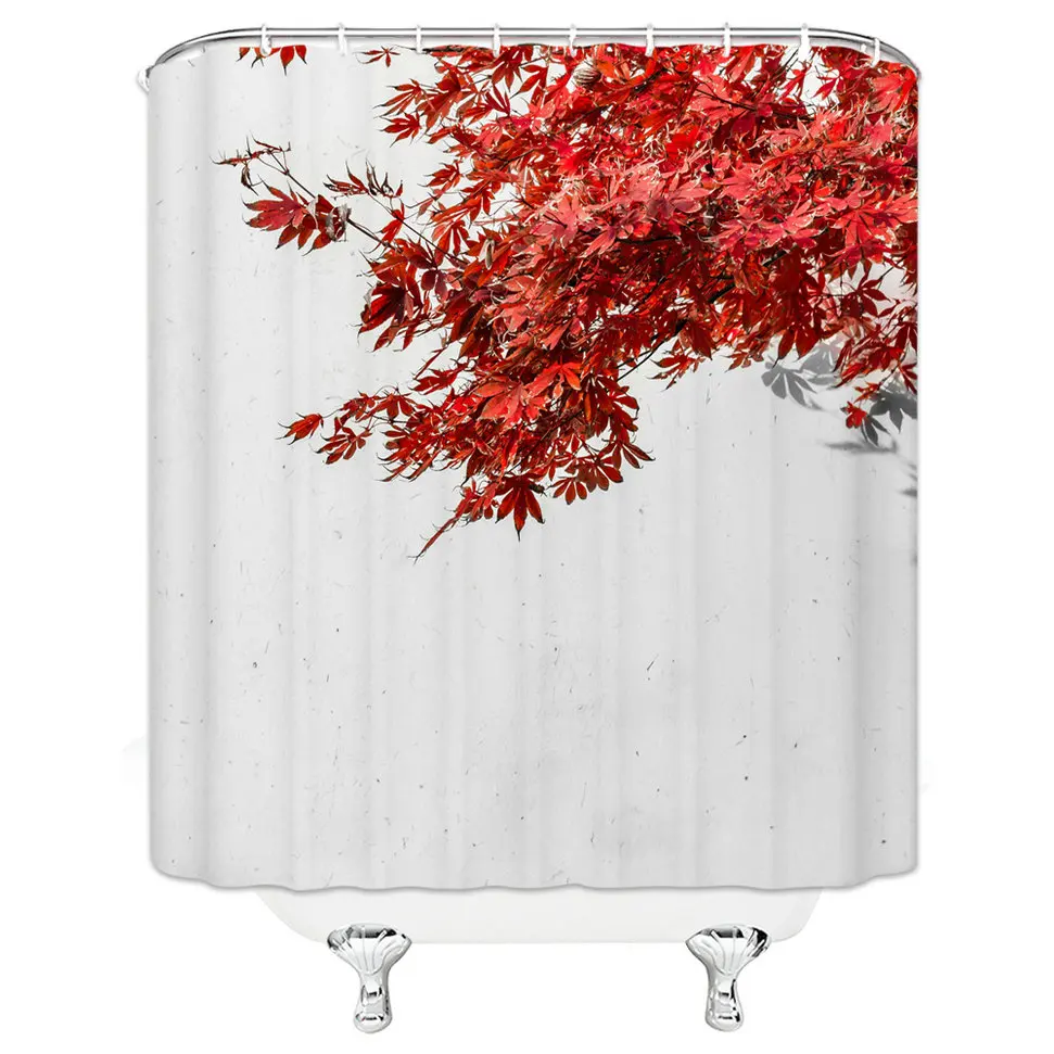 

Unique Design Landscape Series Blue sky White Clouds sea Mountain Pictures Hanging Shower Curtain Waterproof Mildew Polyester