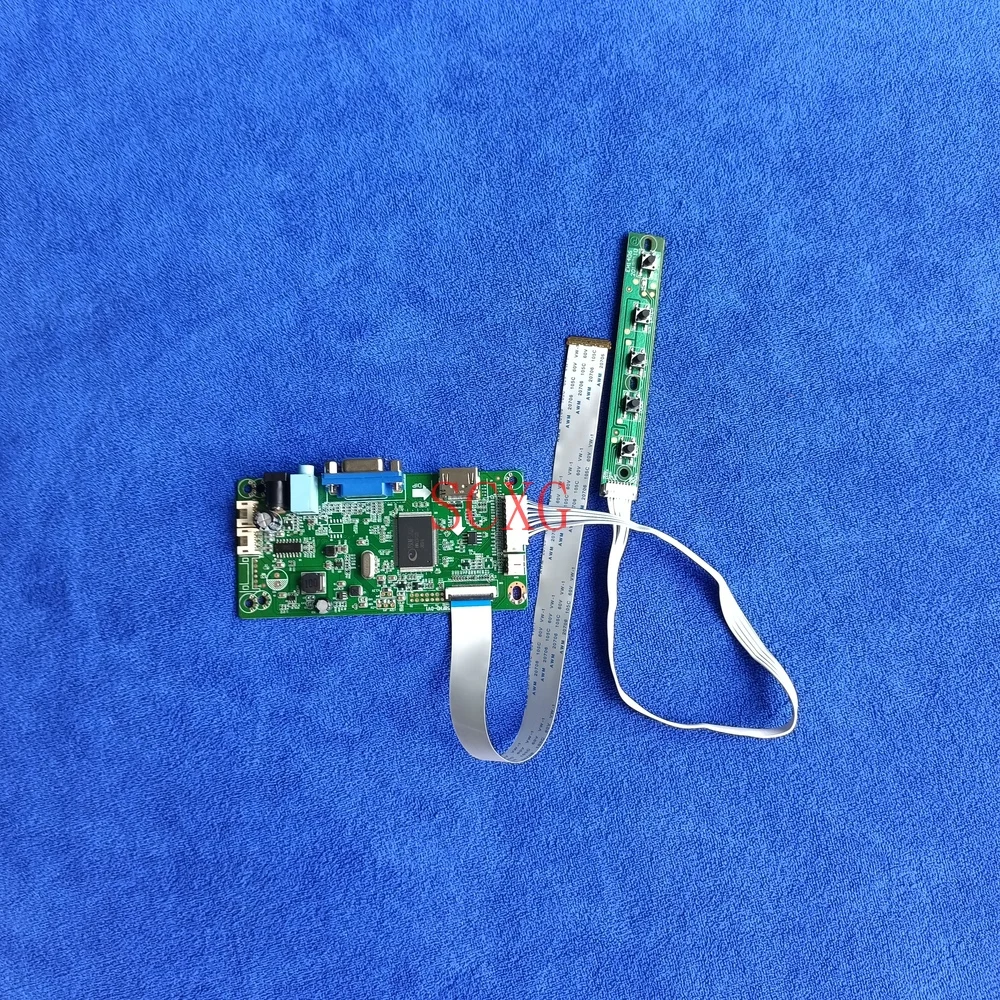 

VGA+HDMI-compatible LED 1366*768 Laptop Panel Controller Drive Board Fit LP140WH6-TSA2/TSA3 LP140WH7-TSA1/TSA2 30Pin EDP KIT DIY