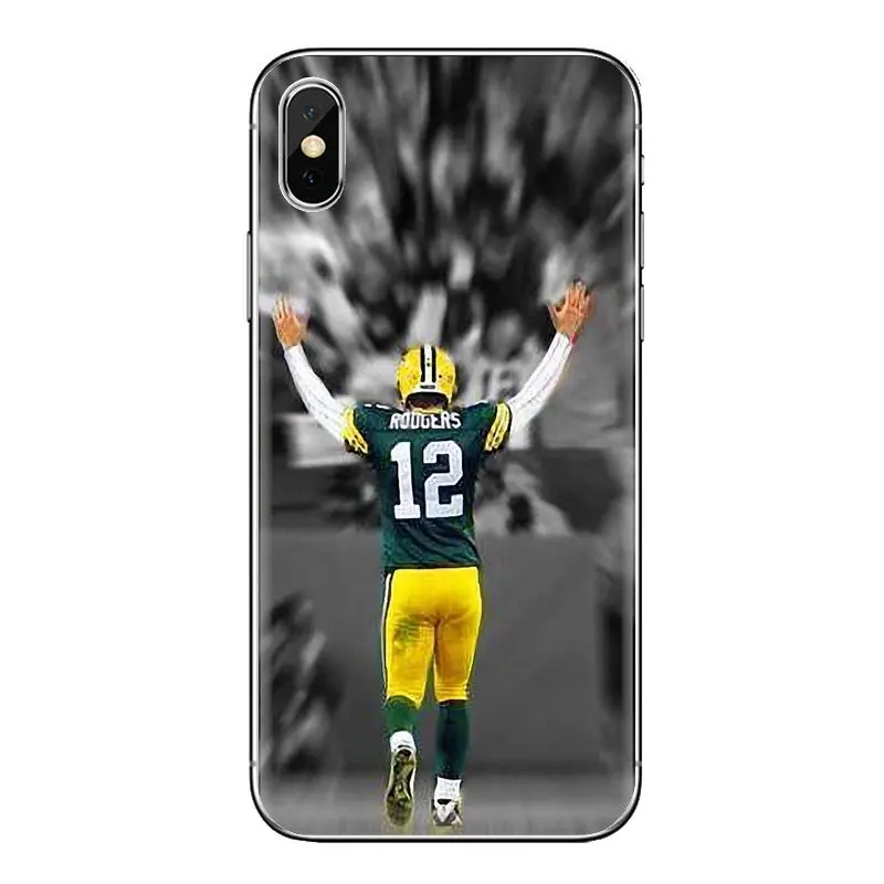 Прозрачные чехлы из ТПУ Аарон Роджерс упаковщик Автограф для Samsung Galaxy J1 J2 J3 J4 J5 J6 J7