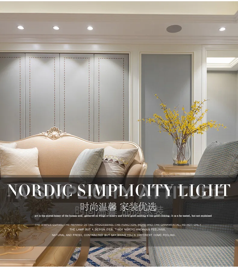 Светодиодный точечный светильник с COB матрицей углубленный потолочный Точечный