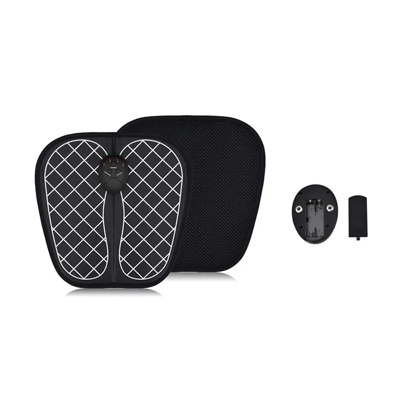 Электрический EMS Массажная щетка для ступней тела мышечный Стимулятор ABS