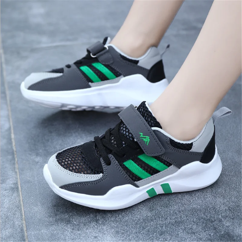 Новинка 2020 года Летняя детская спортивная обувь для мальчиков Легкая дышащая