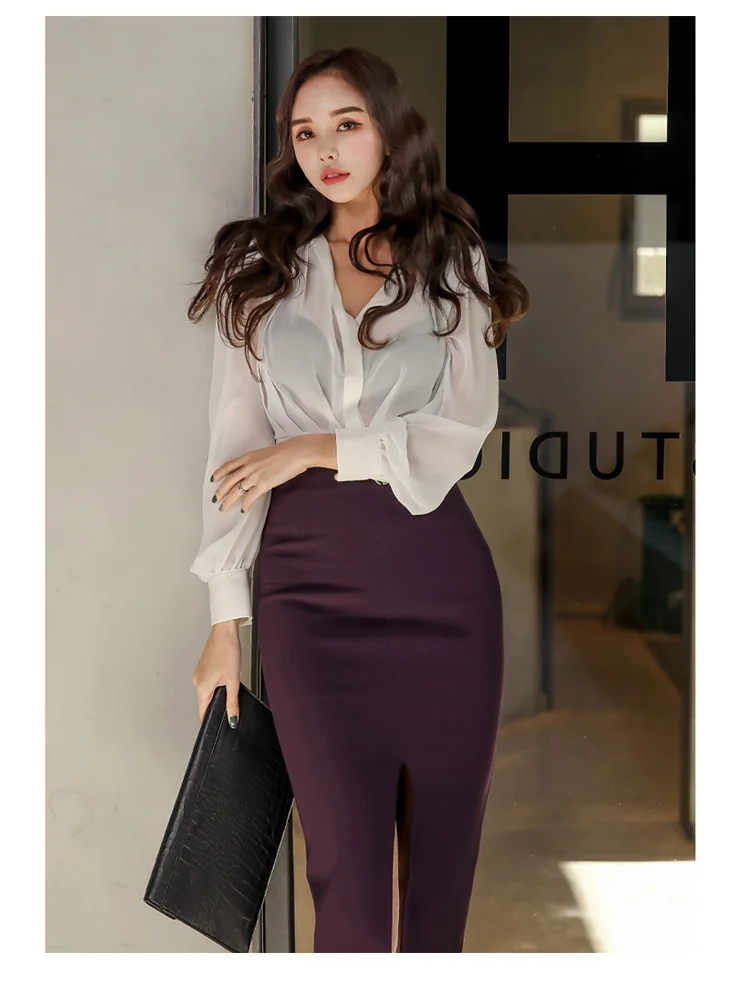 В Корейском стиле детский комплект одежды летний с v образным вырезом шифоновая