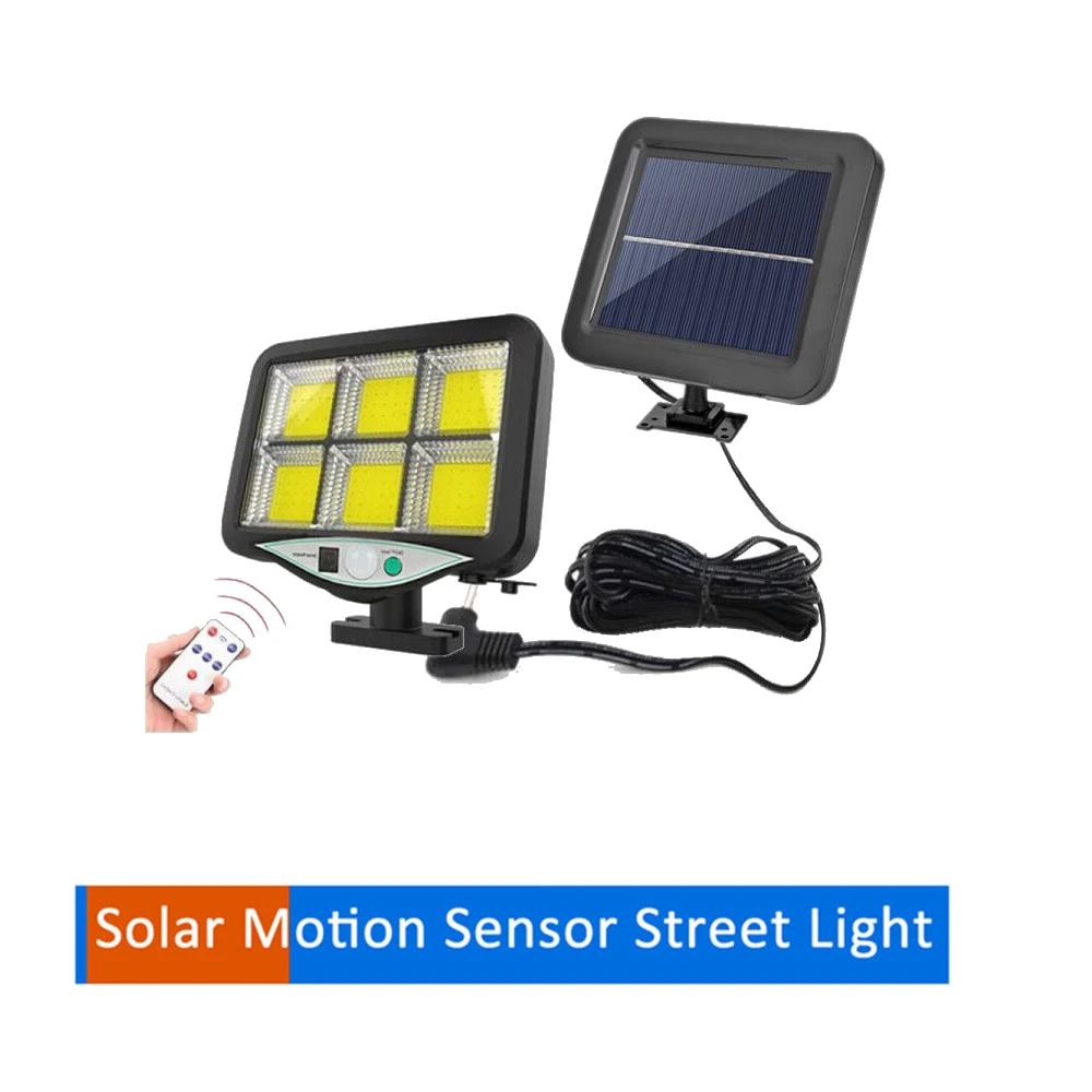 

seperable LED Solar Lamp Motion Sensor Outdoor Waterproof Split Solar Light Garden Courtyard Path Lighting Sunlight Wall Lamps i