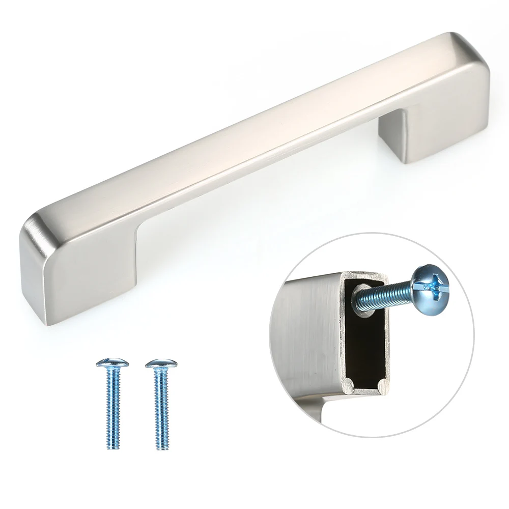 LEEDIS матовая никелевая ручка для шкафа вытяжной шкаф мебели выдвижной ящик