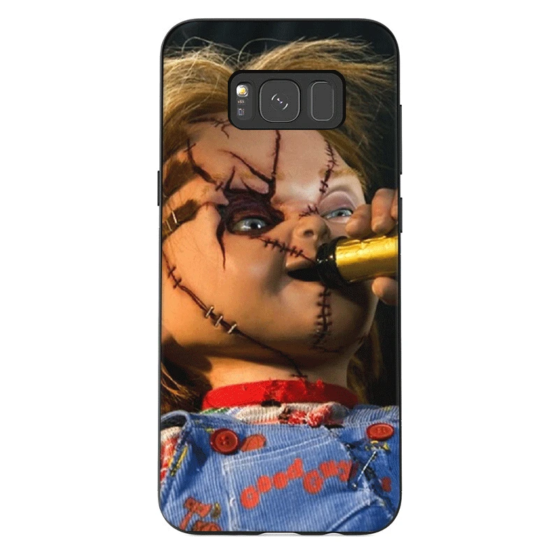 Силиконовый чехол для телефона samsung A70 A60 A50 A40 A20 A30 A10 A9 A8 A7 A6 A5 плюс Чехол Чаки ужас