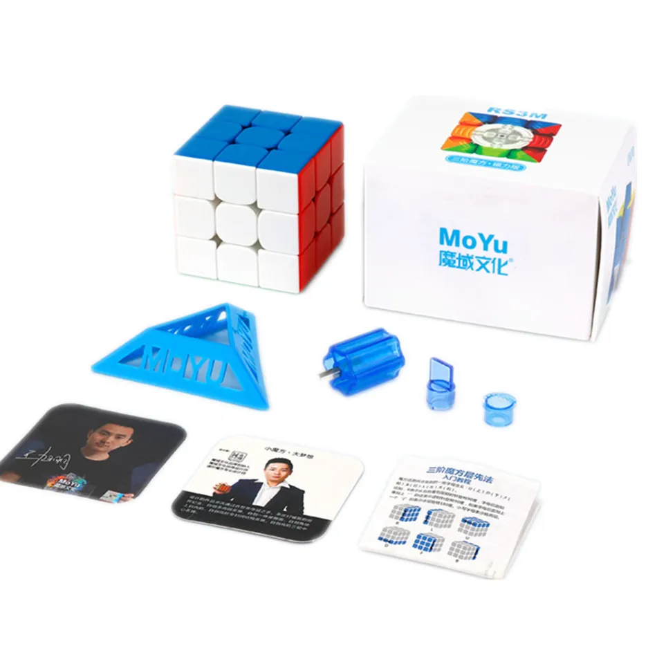 moyu rs3m кубик рубика 2020 магический магнитный Magico RS3M 3x3 куб SpeederCube головоломки