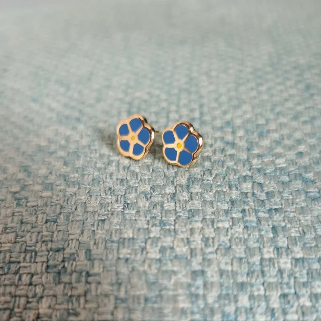 10pcs masonic forget-me-not lapel pin freemasonry gift flower | Pins &amp Badges