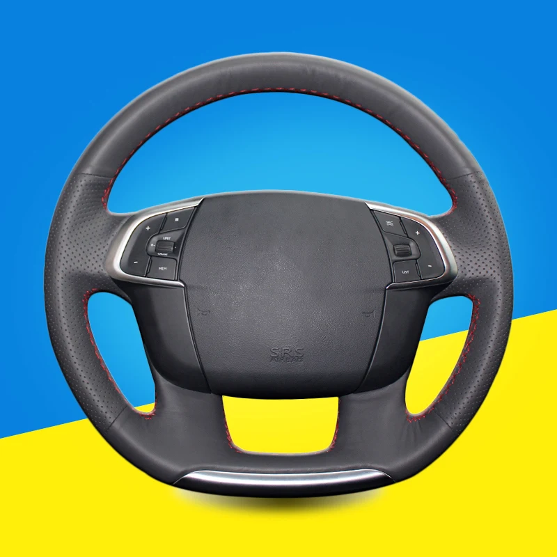 Оплетка на руль для Citroen C4 C4L 2011 2015 DS4|Чехлы руль| |