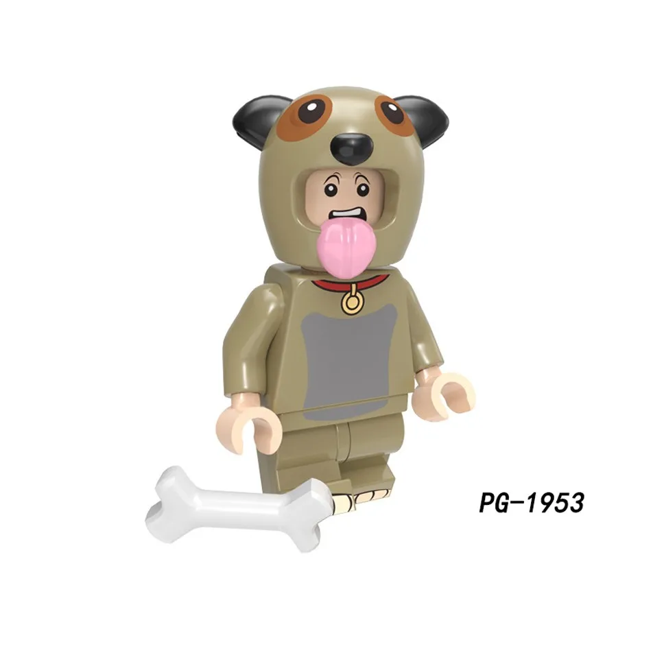 

Building Blocks Pumping Series Bricks Otter Sika Dragon Deer Kangaroo Rabbit Cat Action Figures For Kids Toys