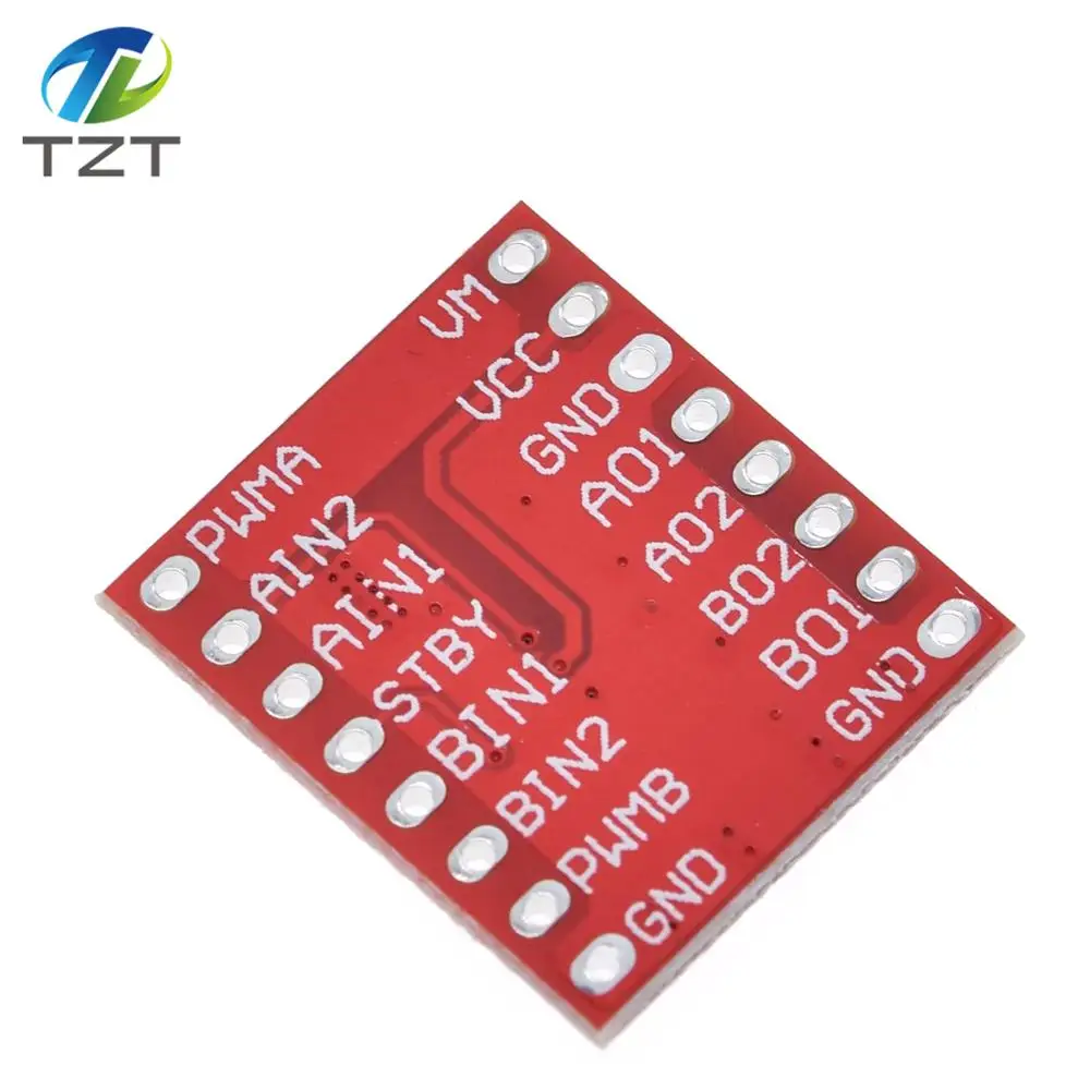 TB6612 Dual Motor Driver 1A TB6612FNG для микроконтроллера Arduino лучше чем L298N Интегральные схемы 