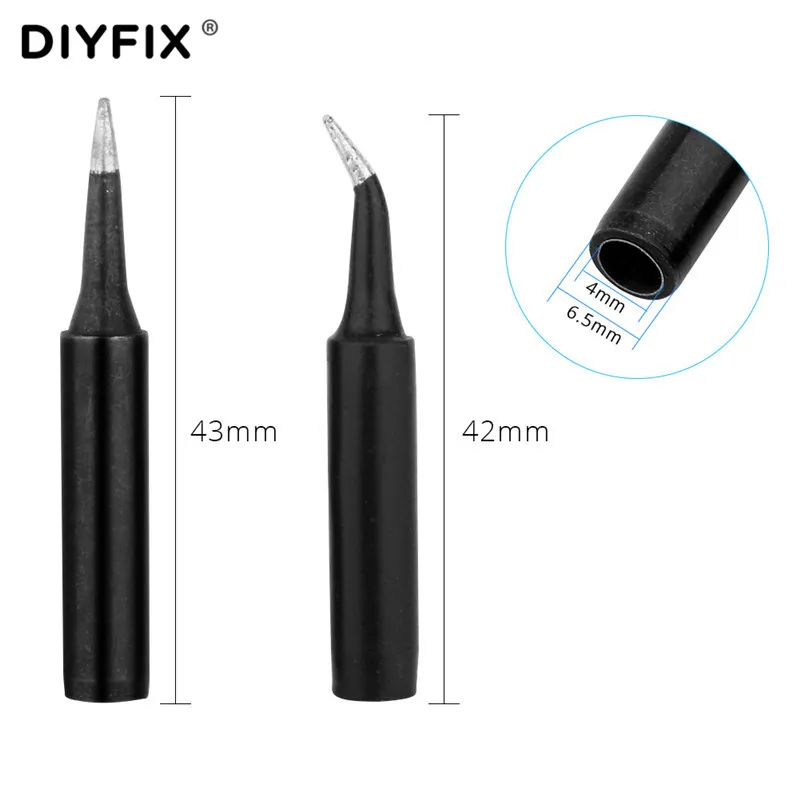 Бессвинцовые паяльники DIYFIX наконечники для паяльной станции инструменты