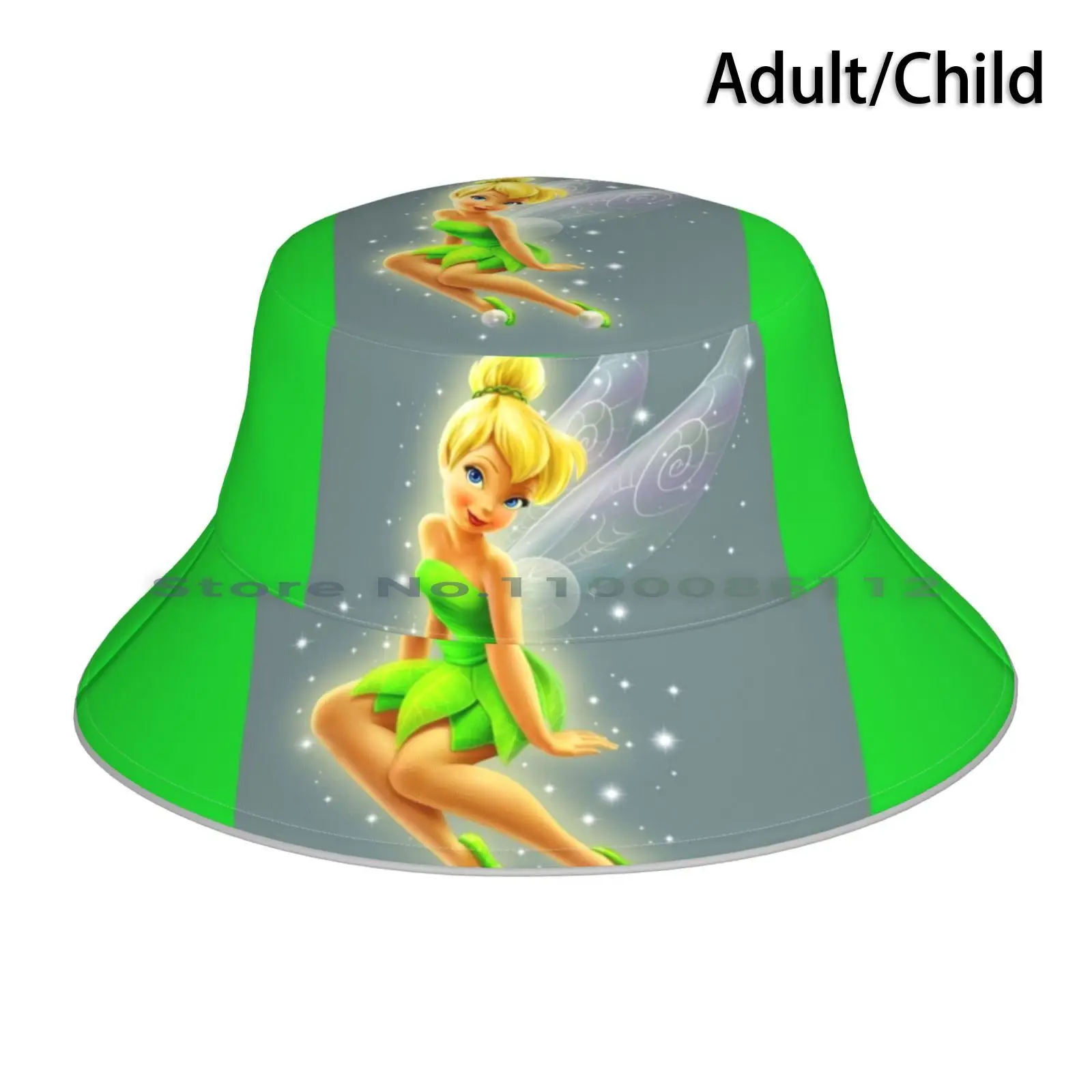 

Bucket Hat Sun Cap Bell Fairy Foldable Outdoor Fisherman Hat
