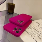 YTD Оригинальный Роскошный квадратный силиконовый чехол для телефона iPhone 13 12 11 Pro Max Mini XS XR X 8 7 SE 2020 мягкий тонкий чехол funda