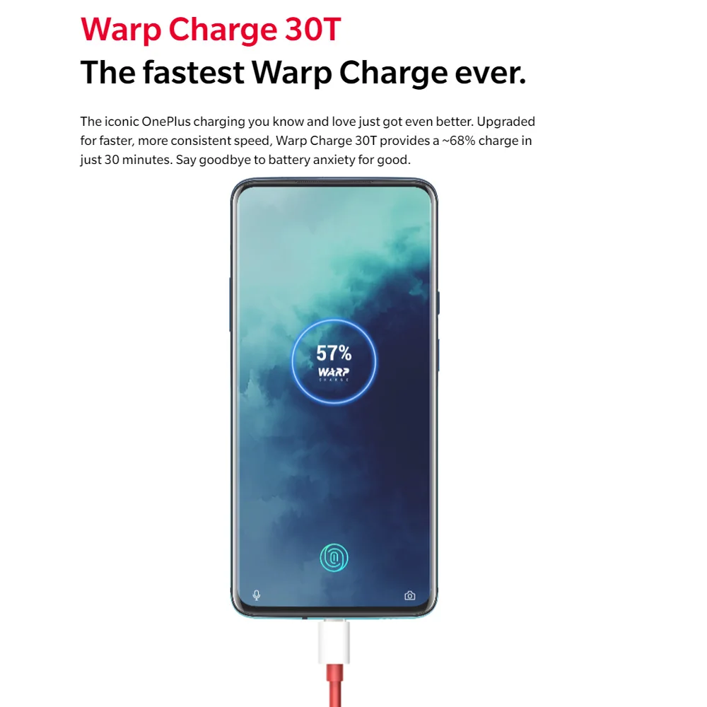 Новый Oneplus 7T Pro 5G LTE мобильный телефон 48MP 6 67 &quot8GB Оперативная память 256 ГБ