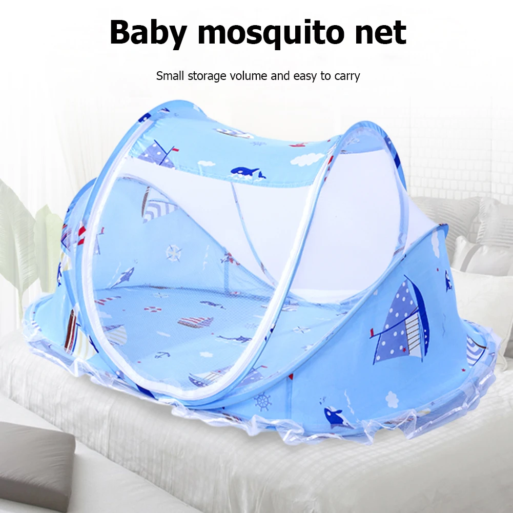 Портативная складная детская кровать с сеткой для кроватки москитная сетка из