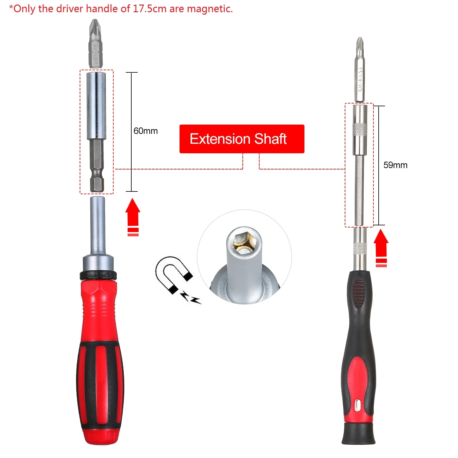 65 шт. портативный многофункциональный трещотка Гайка Отвертка Набор