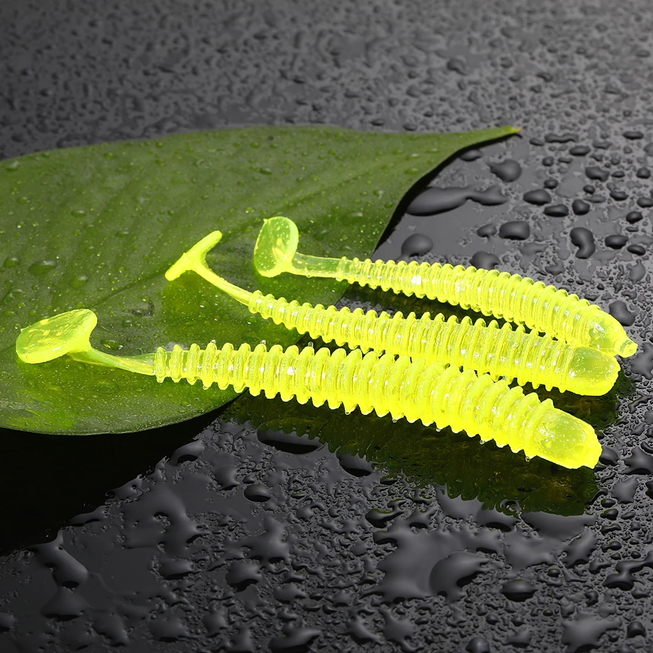 Приманка силиконовая 70 мм 10 шт./лот | Спорт и развлечения