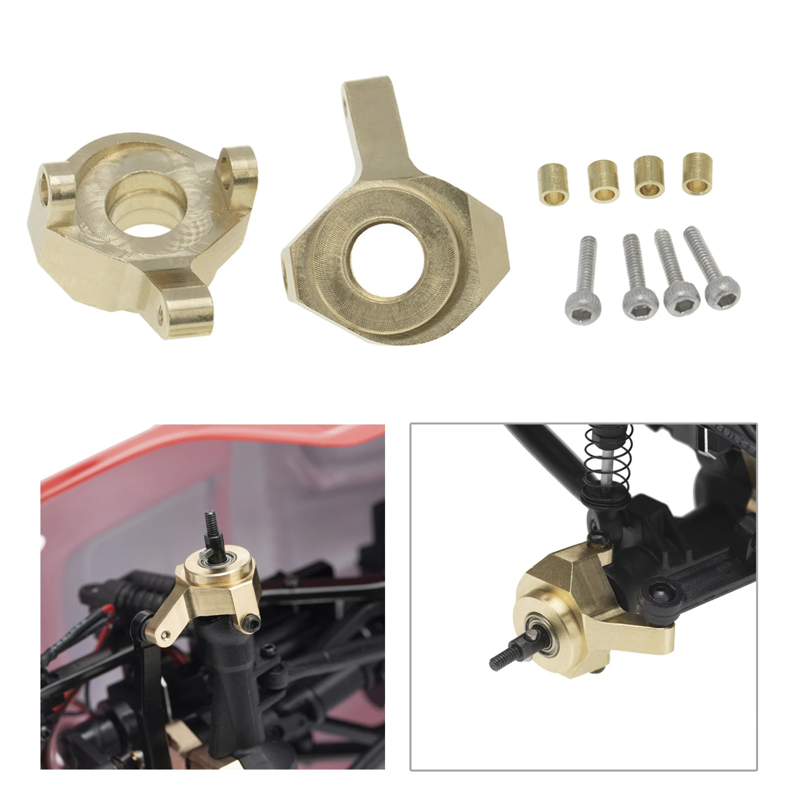 

Набор из 2 сменных пластин для рулевого управления для автомобилей 1/24 Axial SCX24 90081 SCX24