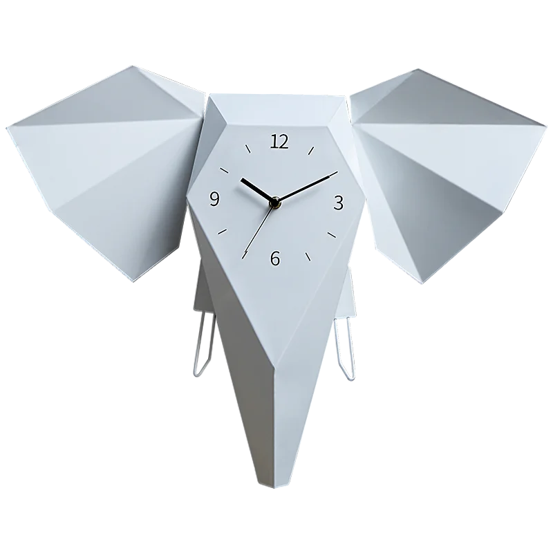 Слон немой настенные часы для гостиной большие северные личность творчески