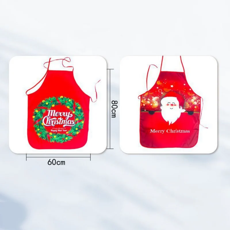 Искусственный Кухонный Фартук с рисунком снеговика украшения для