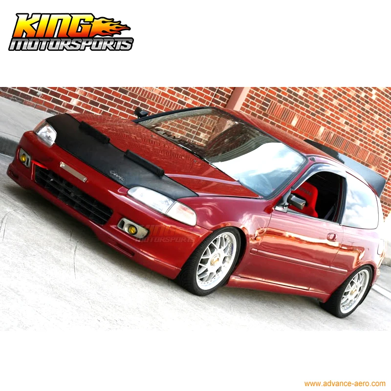 Подходит для 1992 1995 HONDA CIVIC 2 3Dr JDM WW styleпередний бампер спойлер бодикит уретан Global