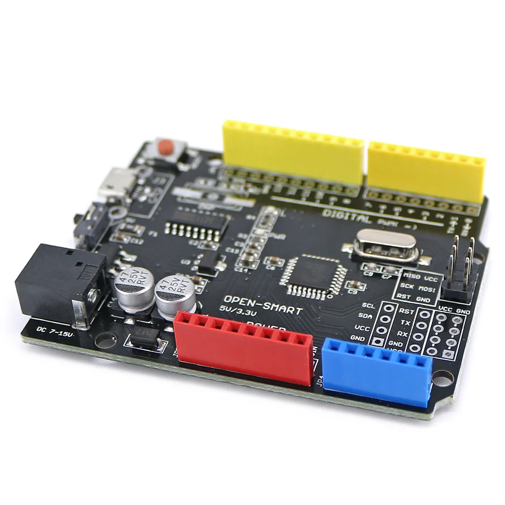 Плата разработки OPEN SMART MicroUSB ATMEGA328P улучшенная версия чипа драйвера CH340G 5 В/3 3 В