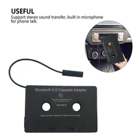 universal cassette bluetooth 5 0 adapter converter car tape audio cassette for aux stereo music adapter cassette with mic