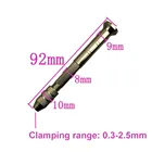 0,3-2,5 мм Мини ручной сверлильный патрон микро-сверло для сверления алюминиевых отверстий резец для пилы ручные инструменты для инструмент для обработки дерева пластик