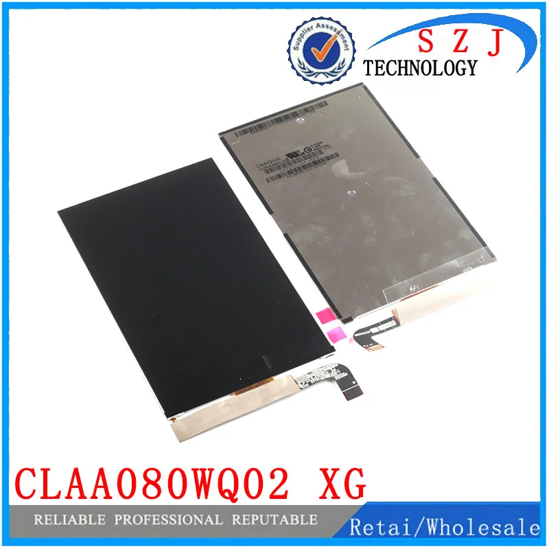 Оригинальный 8 ''дюймовый ЖК-дисплей дисплей CLAA080WQ02 XG планшетный ПК Экран