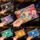 Детская однотонная эластичная повязка на голову, милый карамельный мультяшный принт, милый эластичный пояс для девочек, летние женские аксессуары для волос