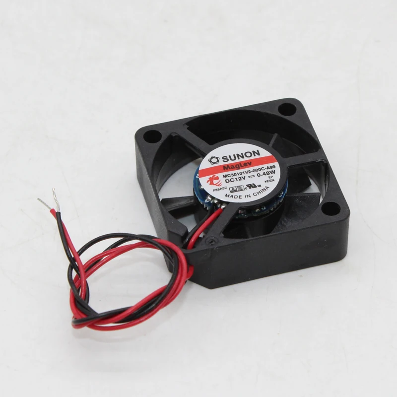 SUNON MC30101V2-000C-A99 Вентилятор охлаждения сервера DC 12V 0,48 W 30x30x10mm 2-проводной