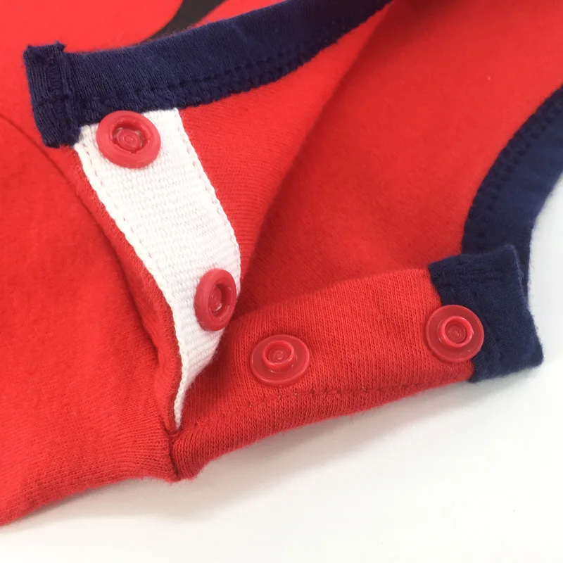 Комбинезоны хлопковые с длинным рукавом для маленьких мальчиков 0 18