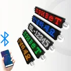 12 В P5mm Bluetooth 12*72 пикселей текст граффити анимация светодиодная вывеска доска прокрутка сообщения дисплей Мини светодиодный экран