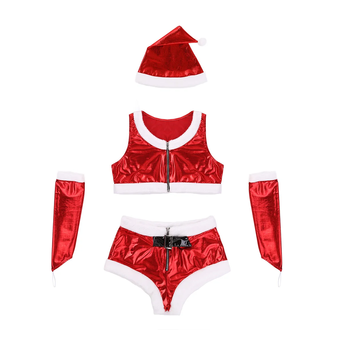 Рождественский костюм для ролевых игр взрослых женщин нарядный наряд женский