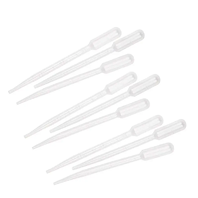 300 шт. 3 мл прозрачные пипетки одноразовые безопасные пластиковые капельницы