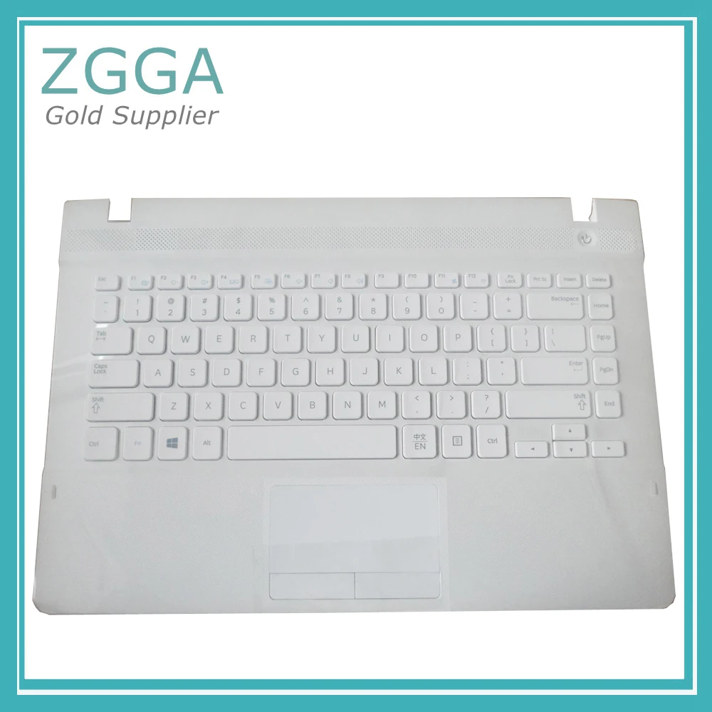 

New Laptop Upper Case For Samsung NP300E4E 270E4V 275E4V 270E4E 2470ev Palmrest With US EU Keyboard Touchpad White Silver Black