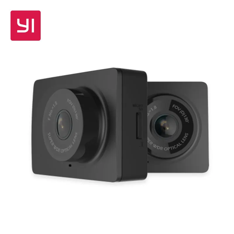 Автомобильный видеорегистратор YI Compact Dash Camera | Разрешение 2.7K | Широкий угол обзора 130° |